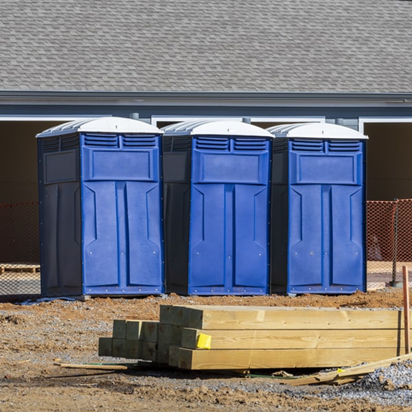 what is the cost difference between standard and deluxe portable restroom rentals in Hinkle KY